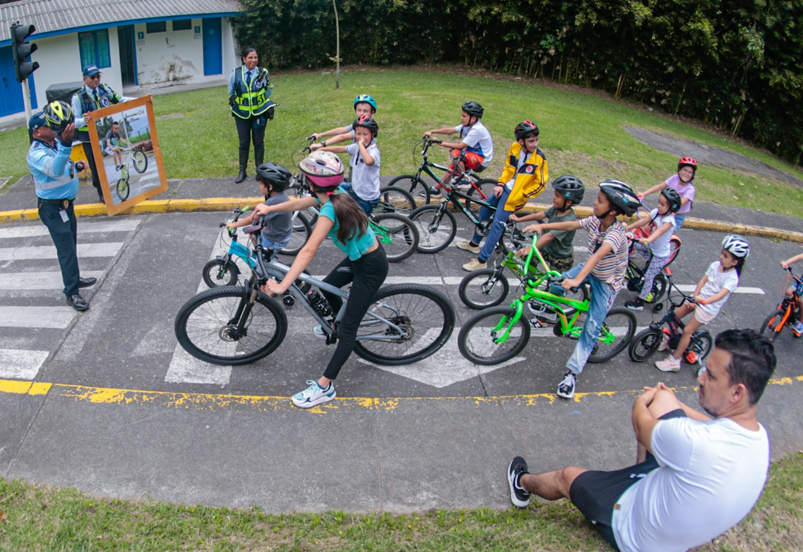 Durante las vacaciones escolares el Parque Didáctico de Tránsito de