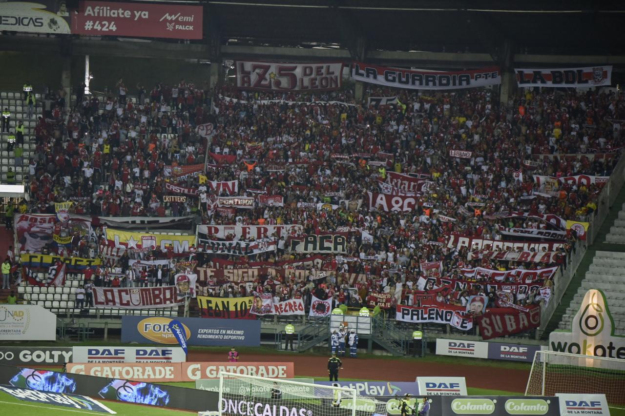 Once Caldas Vs Deportes Tolima en Manizales