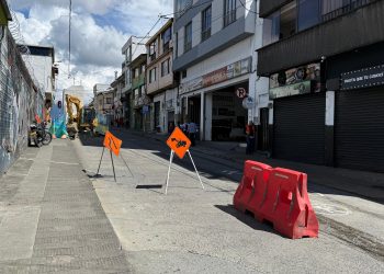 Manizales renueva más vías: intervención en la carrera 23 entre calles 14 y 15