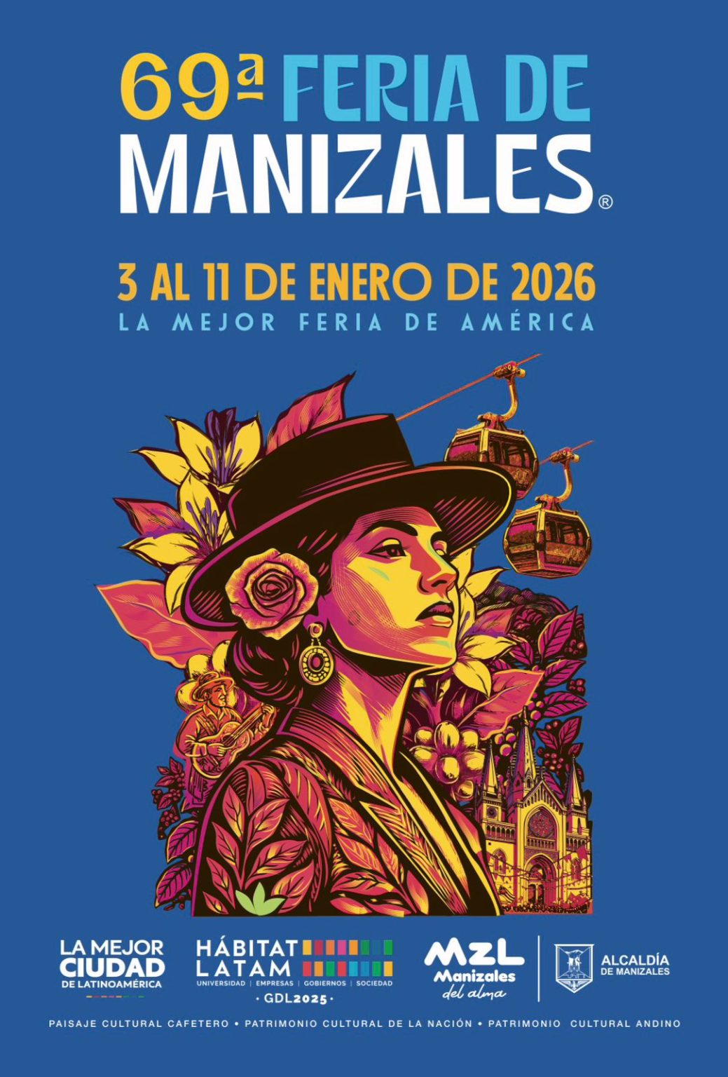 Esta es la programación oficial de la 69ª Feria de Manizales – Centro