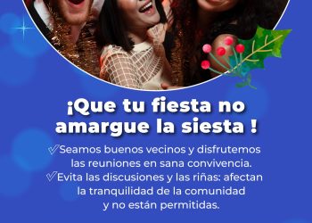 Las festividades se celebran con empatía y sana convivencia