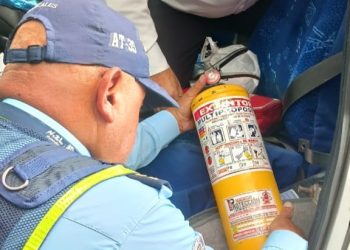 Secretaría de Movilidad refuerza controles preventivos a transporte de pasajeros en la Terminal de Manizales