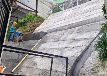 Nuevas obras de estabilidad en laderas protegen la vida de los habitantes de la comuna San José