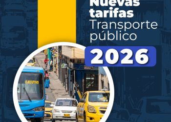 Definidas las tarifas del servicio de transporte público colectivo (buses, busetas y microbuses), individual de pasajeros (taxi) y cable aéreo para 2026