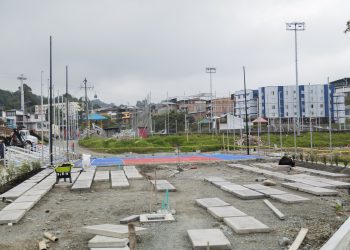 Habitantes de la comuna La Fuente, satisfechos con la obra Parque Metropolitano de Manizales