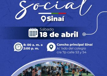 Sinaí escenario de jornada institucional: servicios de salud, orientación social y atención comunitaria