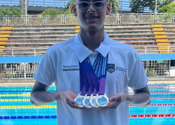 Deportista manizaleño establece 4 récords nacionales en Apnea