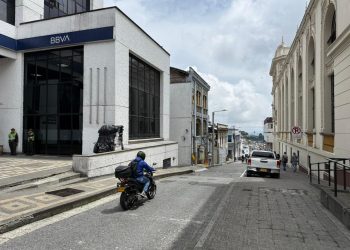 Habilitan nuevamente la calle 22, entre carreras 21 y 20 en Manizales