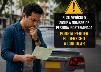 Vehículos sin propietario definido podrían perder el derecho de circulación