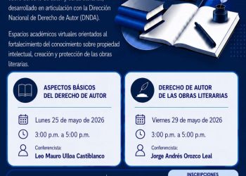 Capacitación en derechos de autor para obras literarias llega a Manizales 