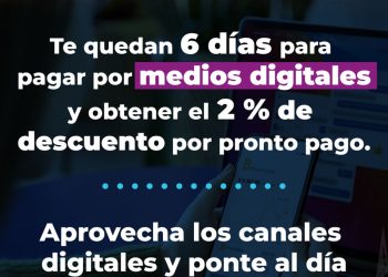 Cuenta regresiva para el último descuento tributario del año en Manizales