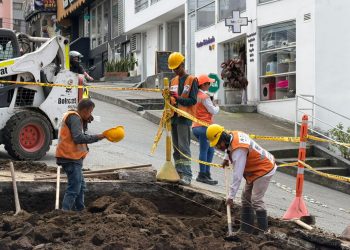 Comenzaron dos nuevos frentes de mejoramiento de la malla vial este fin de semana