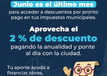 En junio se aplicará el último descuento por pronto pago de impuestos, en Manizales