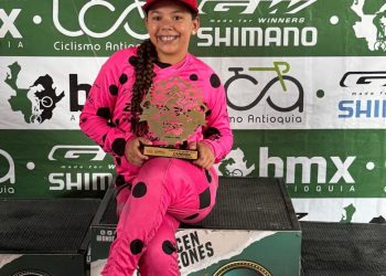 Talento manizaleño brilló en la Copa Nacional de BMX con cuatro podios destacados