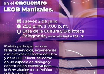Manizales abre espacios de diálogo para construir su Política Pública del Libro 