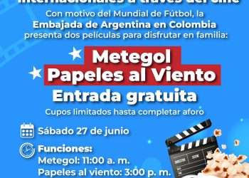El cine y el fútbol se unen en una jornada gratuita para toda la familia en Manizales
