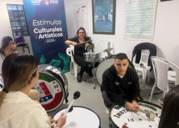 Estímulos Culturales fortalecen los procesos musicales de la Fundación Voces de Aliento en las Casas de la Cultura 