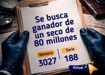 Lotería de Manizales busca ganador de un premio seco de $80 millones