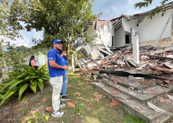 Alcaldía de Manizales y Programa Mundial de Alimentos recorren la zona rural para identificar afectaciones tras el sismo