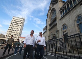 Vicepresidente de la República conoció estado de la Catedral y el Plan para la recuperación de Manizales