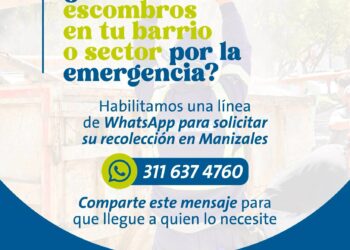 Disposición de escombros únicamente en horas de la mañana
