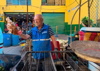 Más de 50 años entre gallinas, cebollas y recuerdos de la Galería: la historia de Diego Vásquez