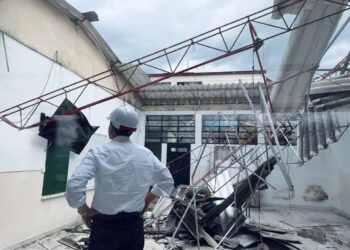 Alcalde revisó afectaciones en dos instituciones educativas rurales, ocasionadas por el sismo del 10 de agosto