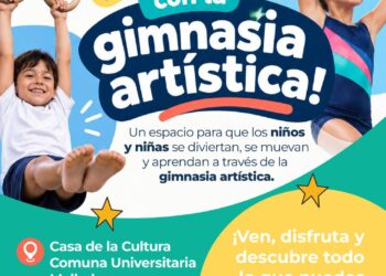 ¡A moverse con la gimnasia artística! Taller para niños y niñas en la comuna Universitaria