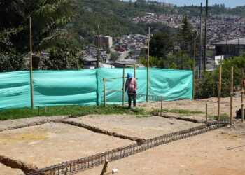 Así van las obras de mejoramiento del Parque El Porvenir