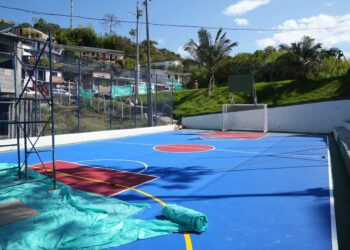 En 70% de ejecución las obras de mejoramiento de escenarios deportivos, en Morrogacho