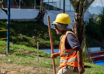 Parque Morrogacho, avanza en el 40% con la instalación de nuevos juegos