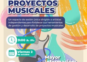 Artistas independientes podrán gestionar sus proyectos musicales en taller de la Casa de la Cultura de Palogrande