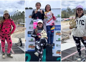 Luciana Castillo se prepara para un nuevo reto nacional de BMX en Barranquilla