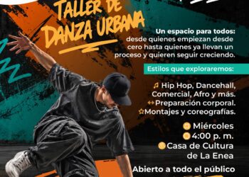 Taller de Danza Urbana en la Casa de Cultura de La Enea