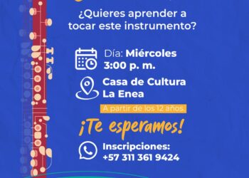 Abiertas las inscripciones para el Taller de Clarinete en la Casa de Cultura La Enea