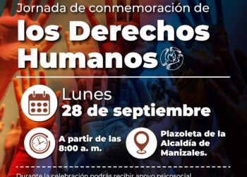 Manizales conmemora los Derechos Humanos con una jornada de atención y escucha a la ciudadanía