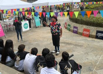 La plazoleta de la Alcaldía se llenó de alegría con Cultura en la Calle