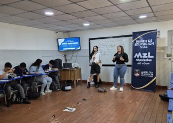 Unos segundos pueden cambiarlo todo: estudiantes de Manizales reflexionaron sobre la velocidad y las distracciones