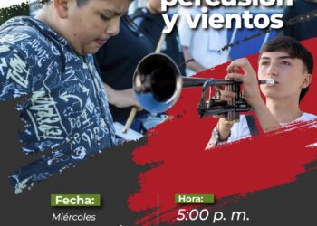 “Pégate al parche” en el taller de percusión y vientos en Bosques del Norte
