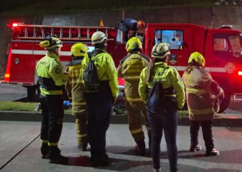 Unidad de Gestión del Riesgo coordinó labor de los organismos de socorro para controlar incendio en el Centro Comercial Fundadores