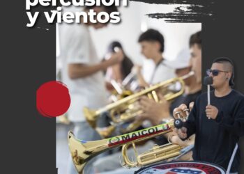“Pégate al Parche”: taller de percusión y vientos en Malhabar